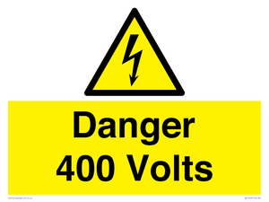 Danger 400 Volts
